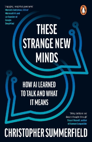 Buchcover und Innenansicht für das Buch: These Strange New Minds