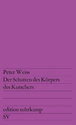 Buchcover und Innenansicht für das Buch: Der Schatten des Körpers des Kutschers