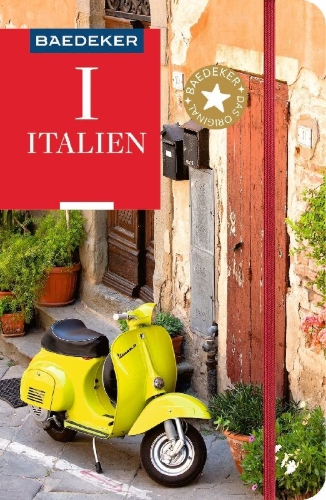 Buchcover und Innenansicht für das Buch: Baedeker Reiseführer Italien
