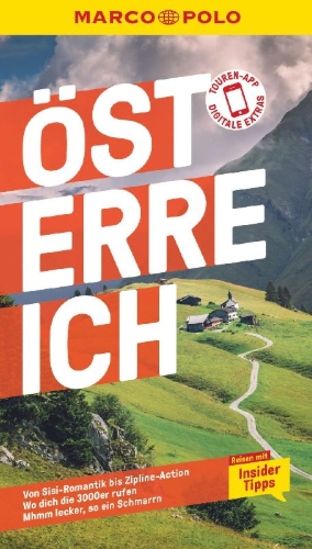 Buchcover und Innenansicht für das Buch: MARCO POLO Reiseführer Österreich