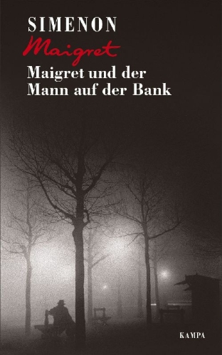 Buchcover und Innenansicht für das Buch: Maigret et l'homme du banc