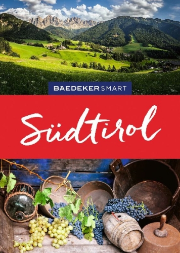 Buchcover und Innenansicht für das Buch: Baedeker SMART Reiseführer Südtirol
