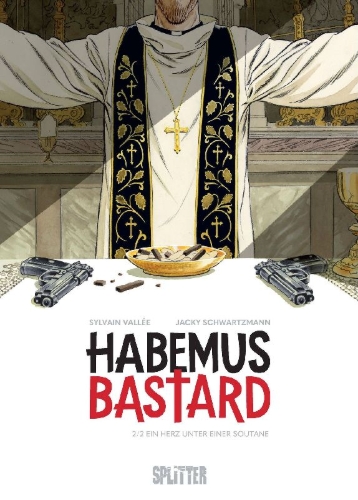 Buchcover und Innenansicht für das Buch: Habemus Bastard 2