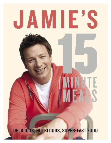 Buchcover und Innenansicht für das Buch: Jamie's 15-Minute Meals