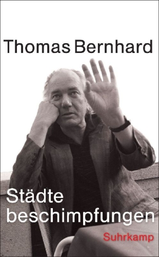 Buchcover und Innenansicht für das Buch: Städtebeschimpfungen