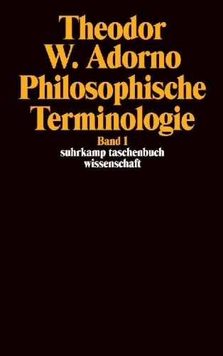 Buchcover und Innenansicht für das Buch: Philosophische Terminologie I