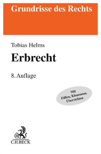 Buchcover und Innenansicht für das Buch: Erbrecht