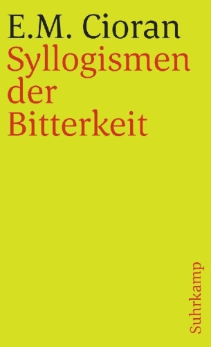 Buchcover und Innenansicht für das Buch: Syllogismes de l'Amertume