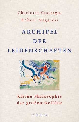 Buchcover und Innenansicht für das Buch: Archipel des passions