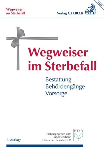 Buchcover und Innenansicht für das Buch: Wegweiser im Sterbefall