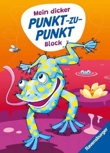 Buchcover und Innenansicht für das Buch: Mein dicker Punkt-zu-Punkt-Block