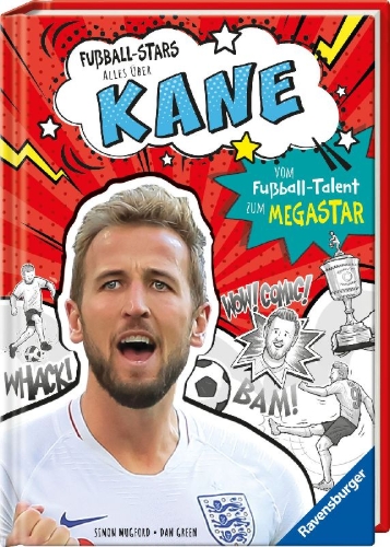 Buchcover und Innenansicht für das Buch: Football Superstars. Kane Rules