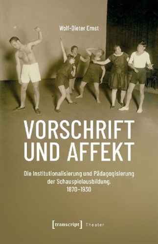 Buchcover und Innenansicht für das Buch: Vorschrift und Affekt