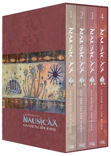 Buchcover und Innenansicht für das Buch: Kaze no Tani no Nausicaä