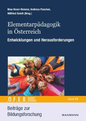Buchcover und Innenansicht für das Buch: Elementarpädagogik in Österreich