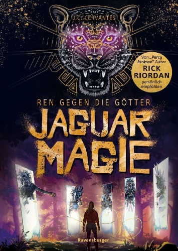 Buchcover und Innenansicht für das Buch: Dawn of the Jaguar