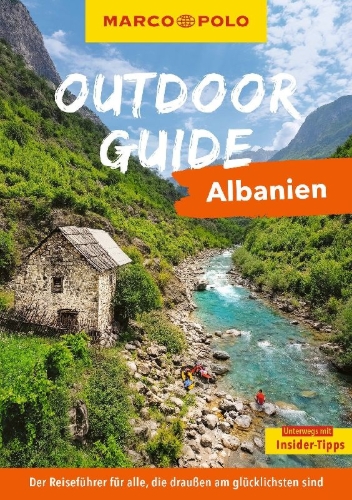 Buchcover und Innenansicht für das Buch: MARCO POLO OUTDOOR GUIDE Reiseführer Albanien