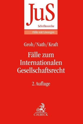Buchcover und Innenansicht für das Buch: Fälle zum Internationalen Gesellschaftsrecht