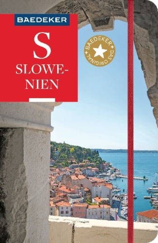 Buchcover und Innenansicht für das Buch: Baedeker Reiseführer Slowenien