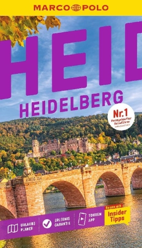 Buchcover und Innenansicht für das Buch: MARCO POLO Reiseführer Heidelberg