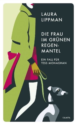 Buchcover und Innenansicht für das Buch: The Girl in the Green Raincoat