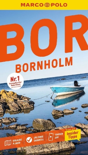 Buchcover und Innenansicht für das Buch: MARCO POLO Reiseführer Bornholm