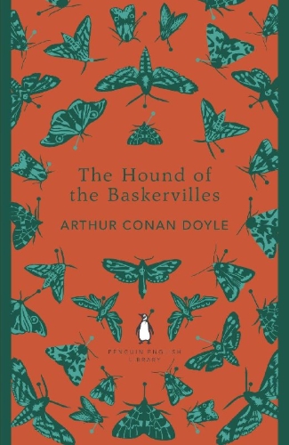 Buchcover und Innenansicht für das Buch: The Hound of the Baskervilles. Penguin English Library Edition