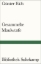 Buchcover und Innenansicht für das Buch: Gesammelte Maulwürfe