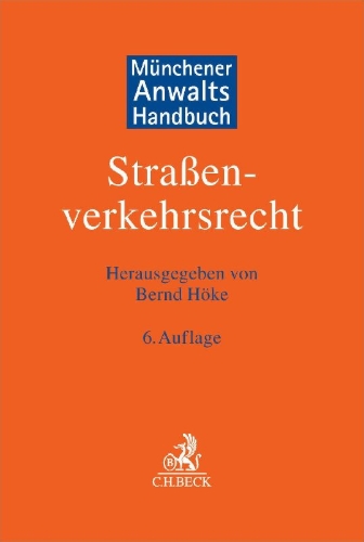 Buchcover und Innenansicht für das Buch: Münchener Anwaltshandbuch Straßenverkehrsrecht
