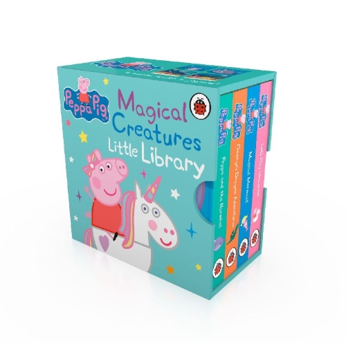 Buchcover und Innenansicht für das Buch: Peppa's Magical Creatures Little Library