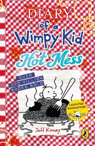 Buchcover und Innenansicht für das Buch: Diary of a Wimpy Kid 19: Hot Mess