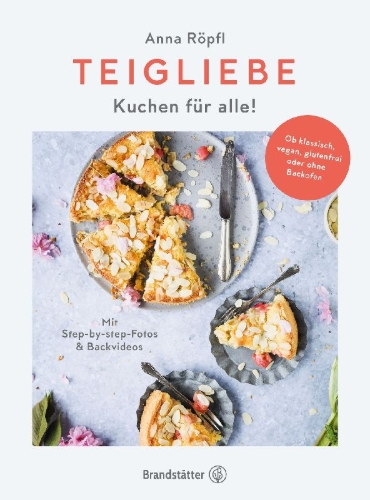 Buchcover und Innenansicht für das Buch: Teigliebe