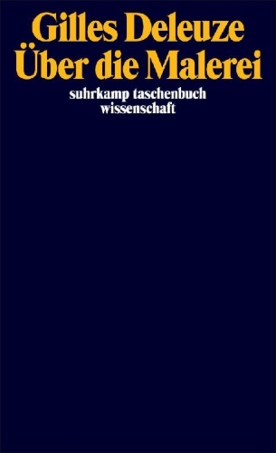 Buchcover und Innenansicht für das Buch: Sur la peinture. Cours Mars-Juin 1981