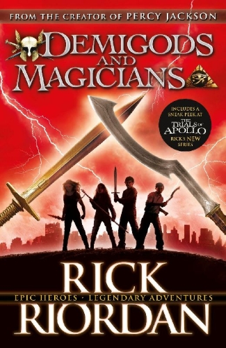 Buchcover und Innenansicht für das Buch: Demigods and Magicians