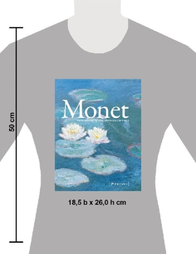 Buchcover und Innenansicht für das Buch: Monet