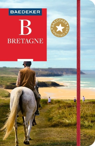 Buchcover und Innenansicht für das Buch: Baedeker Reiseführer Bretagne