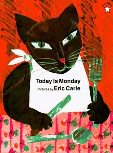 Buchcover und Innenansicht für das Buch: Today Is Monday