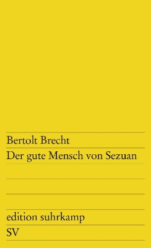 Buchcover und Innenansicht für das Buch: Der gute Mensch von Sezuan