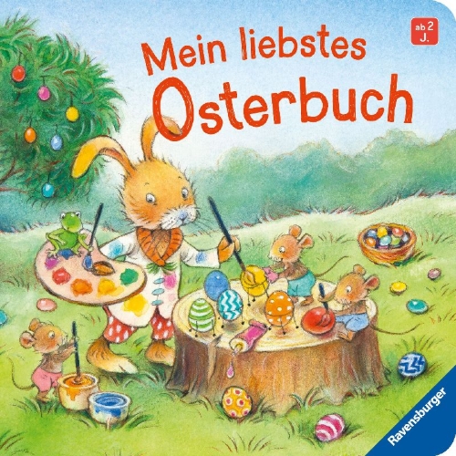 Buchcover und Innenansicht für das Buch: Mein liebstes Osterbuch