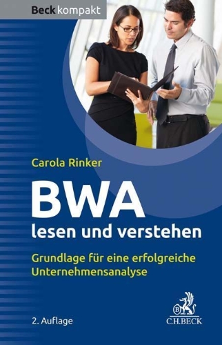 Buchcover und Innenansicht für das Buch: BWA lesen und verstehen