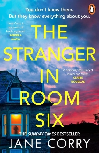 Buchcover und Innenansicht für das Buch: The Stranger in Room Six