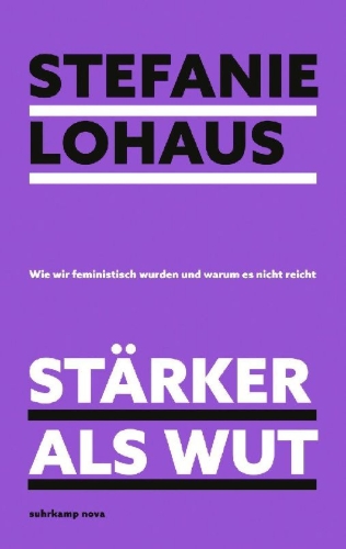 Buchcover und Innenansicht für das Buch: Stärker als Wut