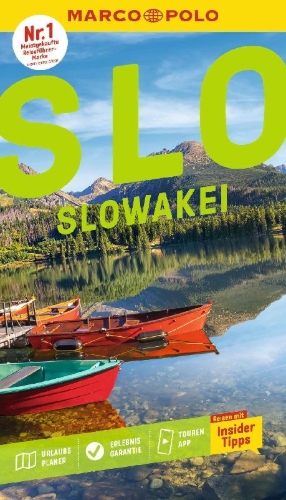 Buchcover und Innenansicht für das Buch: MARCO POLO Reiseführer Slowakei