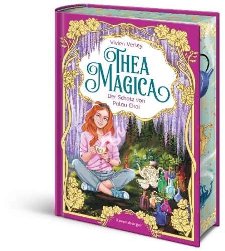 Buchcover und Innenansicht für das Buch: Thea Magica, Band 2 - Der Schatz von Palau Chai