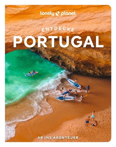 Buchcover und Innenansicht für das Buch: LONELY PLANET Reiseführer Entdecke Portugal