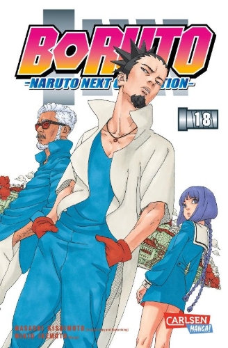 Buchcover und Innenansicht für das Buch: Boruto: Naruto next Generations