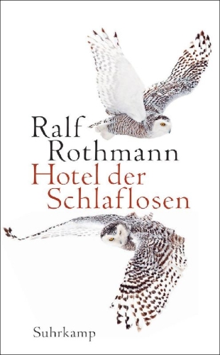 Buchcover und Innenansicht für das Buch: Hotel der Schlaflosen