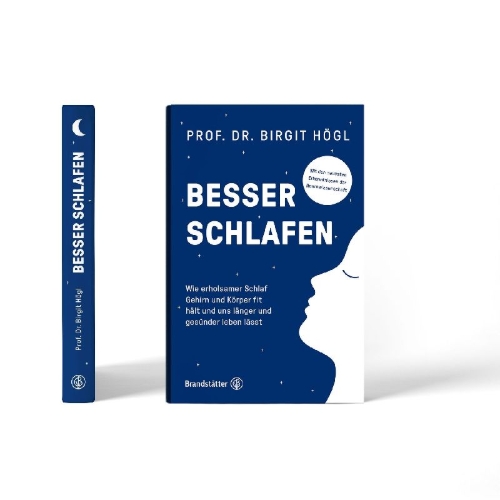 Buchcover und Innenansicht für das Buch: Besser schlafen