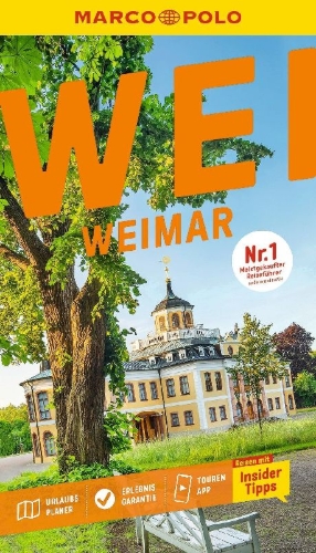 Buchcover und Innenansicht für das Buch: MARCO POLO Reiseführer Weimar
