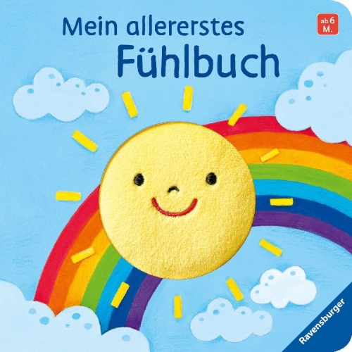Buchcover und Innenansicht für das Buch: Mein allererstes Fühlbuch